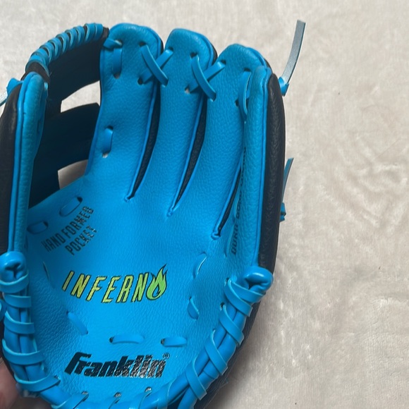 Boys Blue & Black Ball Glove - Picture 2 of 5